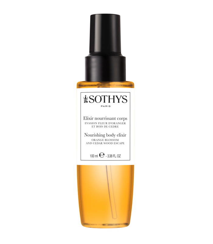 Sothys Nourishing body elixir orange blossom and cedar wood 100 ml