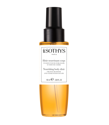 Sothys Nourishing body elixir orange blossom and cedar wood 100 ml