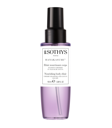 Sothys Nourishing body elixir cherry blossom and lotus 100 ml