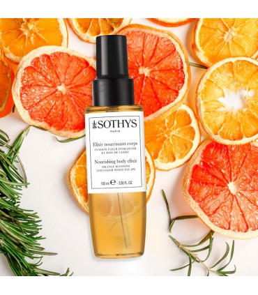Sothys Nourishing body elixir orange blossom and cedar wood 100 ml