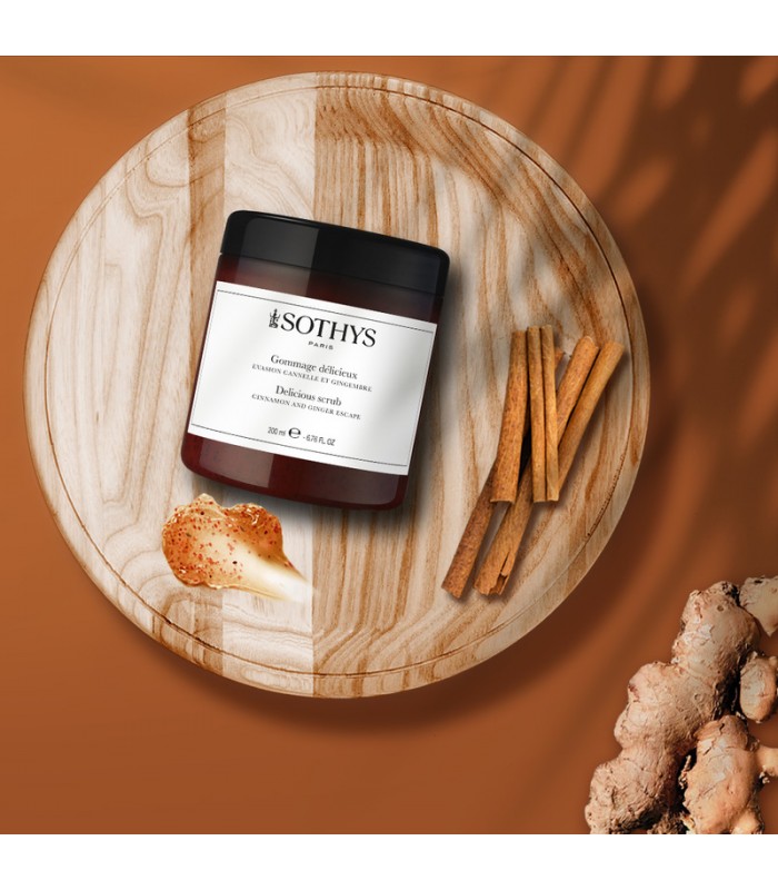 Sothys Delicious scrub - Cinnamon and ginger escape 200 ml
