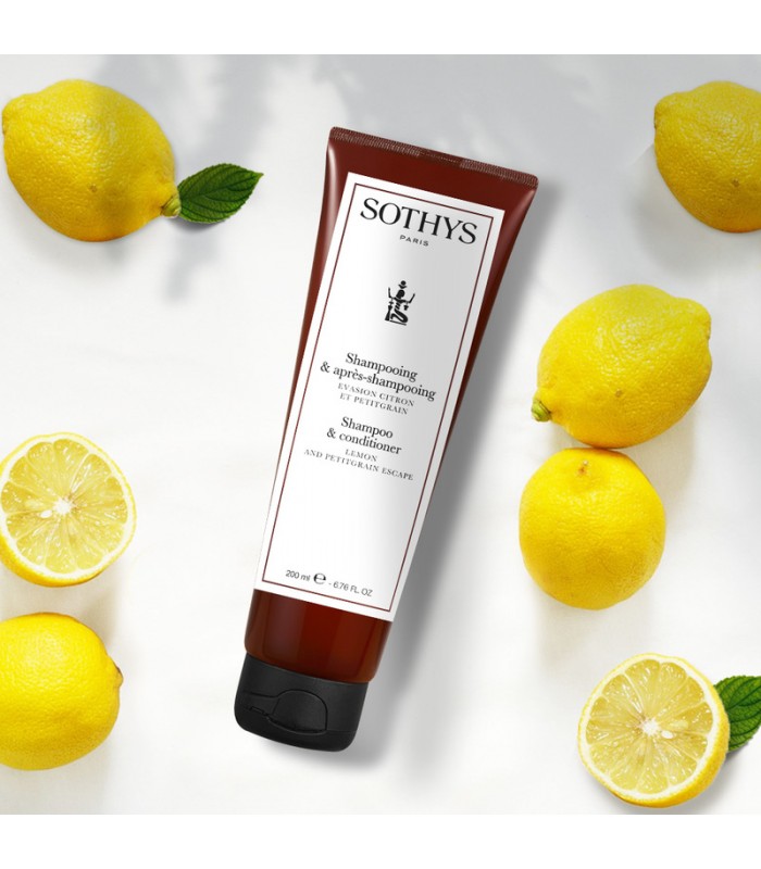 Sothys Shampoo & conditioner Lemon and petitgrain 200 ml