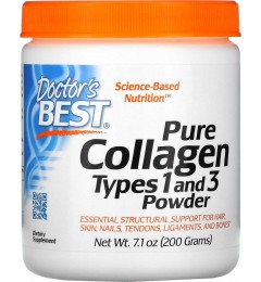 Doctor's Best, Best Collagen, Types 1 & 3, Powder (200 g)